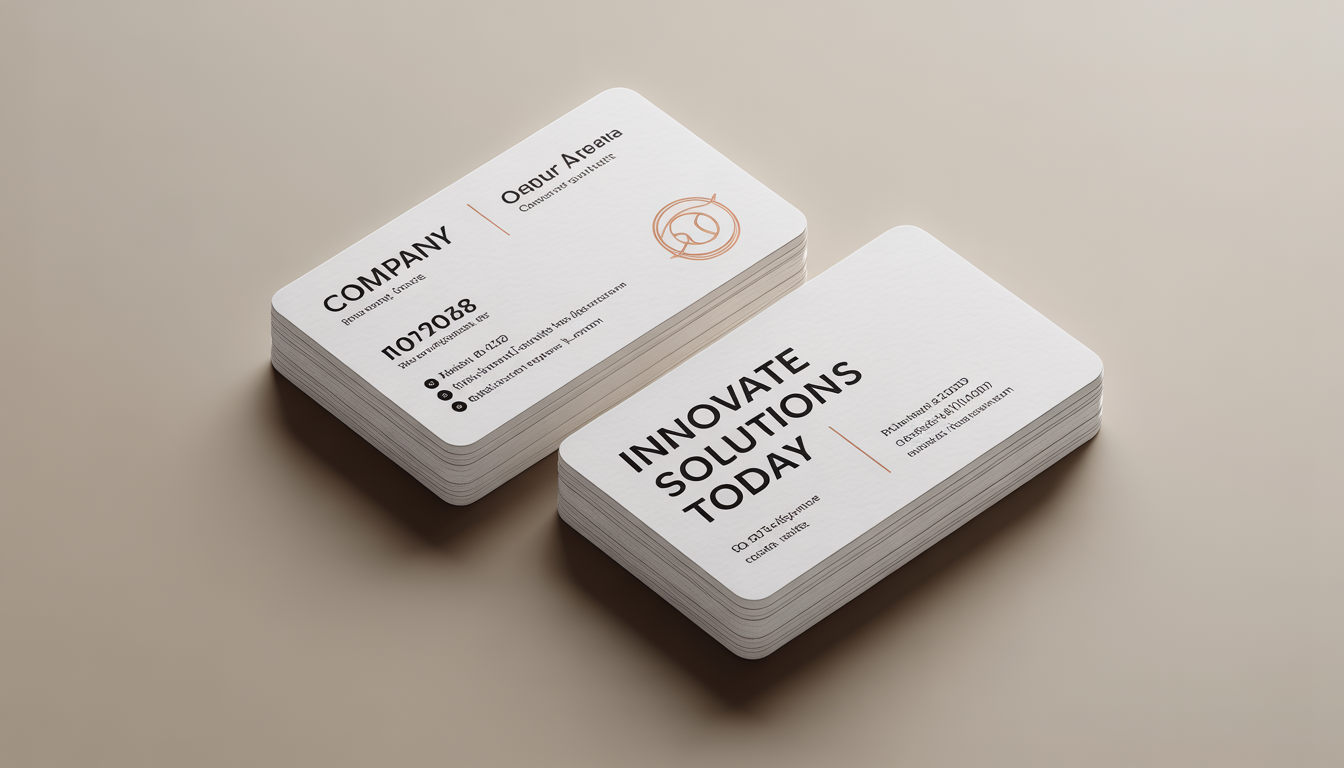 Premium business cards
